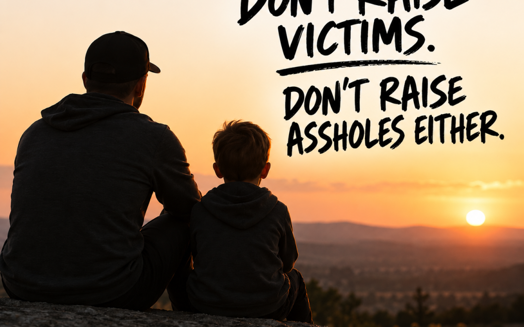 Don’t Raise Victims. Don’t Raise Assholes Either